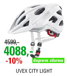 UVEX HELMA CITY LIGHT, WHITE MAT 2019