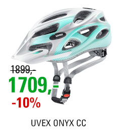 UVEX HELMA ONYX CC, WHITE TEAL MAT