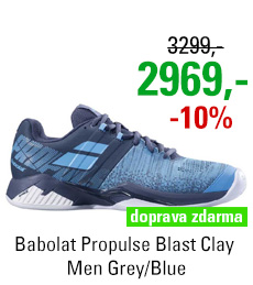 Babolat Propulse Blast Clay Men Grey/Blue