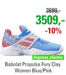 Babolat Propulse Fury Clay Women Blue/Pink