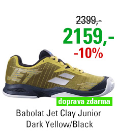Babolat Jet Clay Junior Dark Yellow/Black