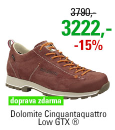 Dolomite Cinquantaquattro Low GTX ® Chocolate Brown