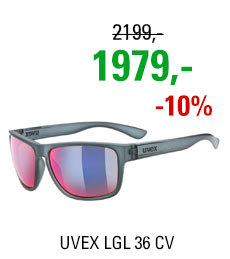 UVEX BRÝLE LGL 36 CV, GREY MAT