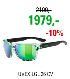 UVEX BRÝLE LGL 36 CV, GREEN BLACK