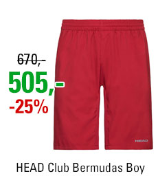 HEAD Club Bermudas Boy Red