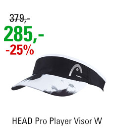 HEAD Pro Player Womens Visor Waterlily