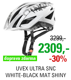 UVEX ULTRA SNC, WHITE-BLACK MAT SHINY