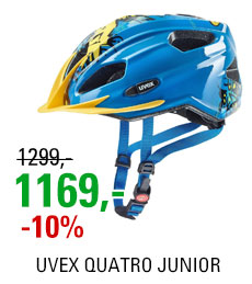 UVEX QUATRO JUNIOR, BLUE YELLOW 2019