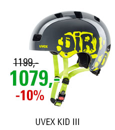 UVEX KID III, DIRTBIKE GREY-LIME 2019