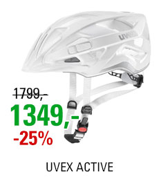 UVEX HELMA ACTIVE, WHITE SILVER 2019