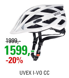 UVEX I-VO CC, WHITE MAT 2019