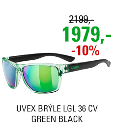 UVEX BRÝLE LGL 36 CV, GREEN BLACK