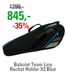 Babolat Team Line Racket Holder X3 Blue 2018