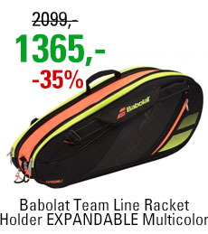 Babolat Team Line Racket Holder EXPANDABLE Multicolor 2018