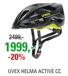 UVEX HELMA ACTIVE CC, BLACK-YELLOW MAT 2019