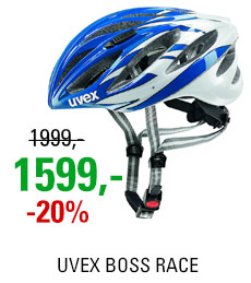 UVEX BOSS RACE, BLUE-WHITE