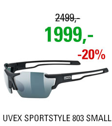 UVEX BRÝLE SPORTSTYLE 803 SMALL CV (ColorVision), BLACK MAT