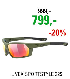 UVEX BRÝLE SPORTSTYLE 225, OLIVE GREEN MAT