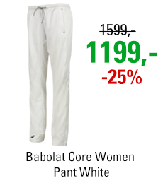 Babolat Core Women Pant White