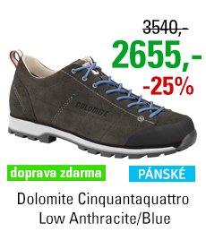 Dolomite Cinquantaquattro Low Anthracite/Blue