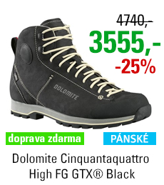 Dolomite Cinquantaquattro High FG GTX® Black