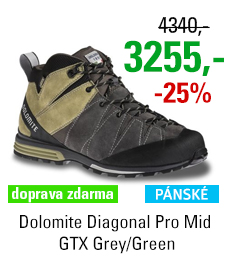 Dolomite Diagonal Pro Mid GTX Grey/Green