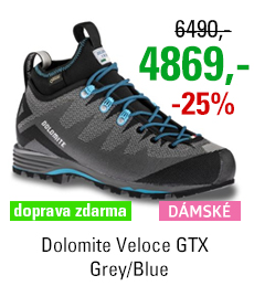 Dolomite Veloce GTX Women Grey/Blue