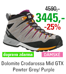 Dolomite Crodarossa Mid GTX Women Pewter Grey/Pansy Purple