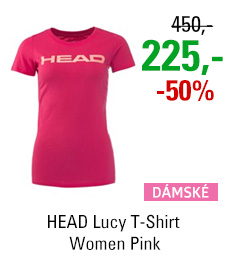 HEAD Lucy T-Shirt Women Pink
