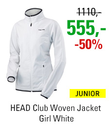 HEAD Club Woven Jacket Girl White
