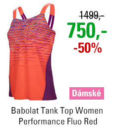 Babolat Tank Top Women Performance Fluo Red