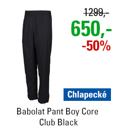 Babolat Pant Boy Core Club Black
