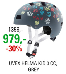 UVEX HELMA KID 3 CC, GREY