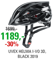 UVEX HELMA I-VO 3D, BLACK 2019