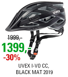 UVEX I-VO CC, BLACK MAT 2019