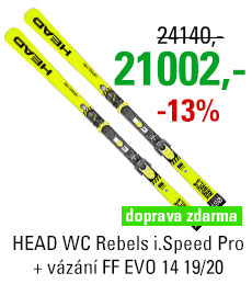 HEAD WC Rebels i.Speed Pro + FF EVO 14 19/20