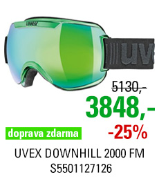 UVEX DOWNHILL 2000 FM CHROME green chrome S5501127126