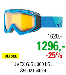 UVEX G.GL 300 LGL OTG ice mat/lgl S5502154029