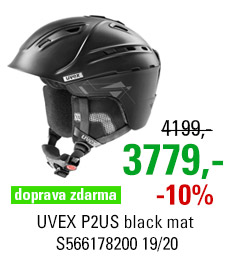 UVEX P2US black mat S566178200 19/20