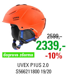 UVEX P1US 2.0 orange-blue mat S566211800 19/20