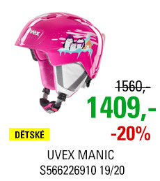 UVEX MANIC pink penguin S566226910 19/20