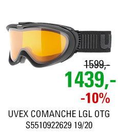 UVEX COMANCHE LGL OTG black mat/lgl clear S5510922629 19/20