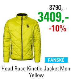 Head Race Kinetic Jacket Men Yellow