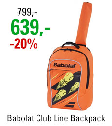 Babolat Club Line Backpack Junior Orange 2019