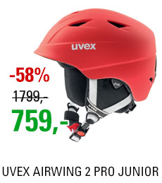 UVEX AIRWING 2 PRO red mat S566132300 16/17