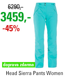 Head Sierra Pants Women Turquoise