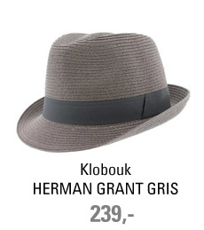 Klobouk HERMAN GRANT 013 GRIS