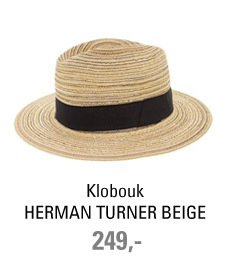 Klobouk HERMAN TURNER 011 BEIGE