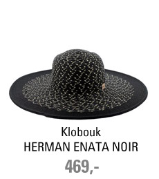 Klobouk HERMAN ENATA NOIR
