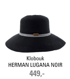 Klobouk HERMAN LUGANA NOIR